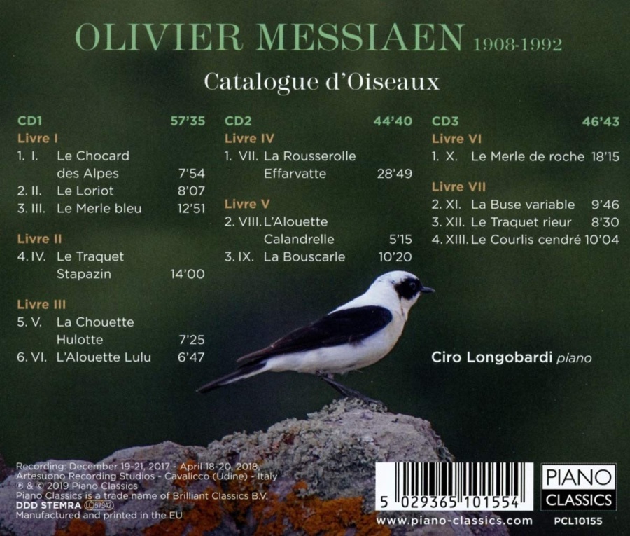 Messiaen: Catalogue d'Oiseaux - slide-1