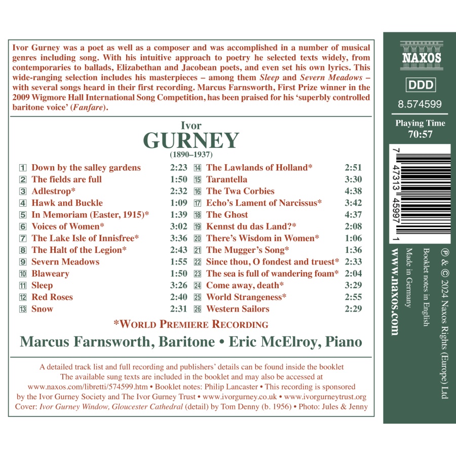 Gurney: Songs Vol. 2 - slide-1