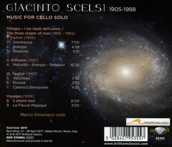 Scelsi: Music for Cello Solo - slide-1