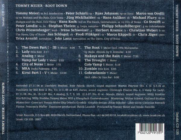 Tommy Meier Root Down: Root Down - slide-1