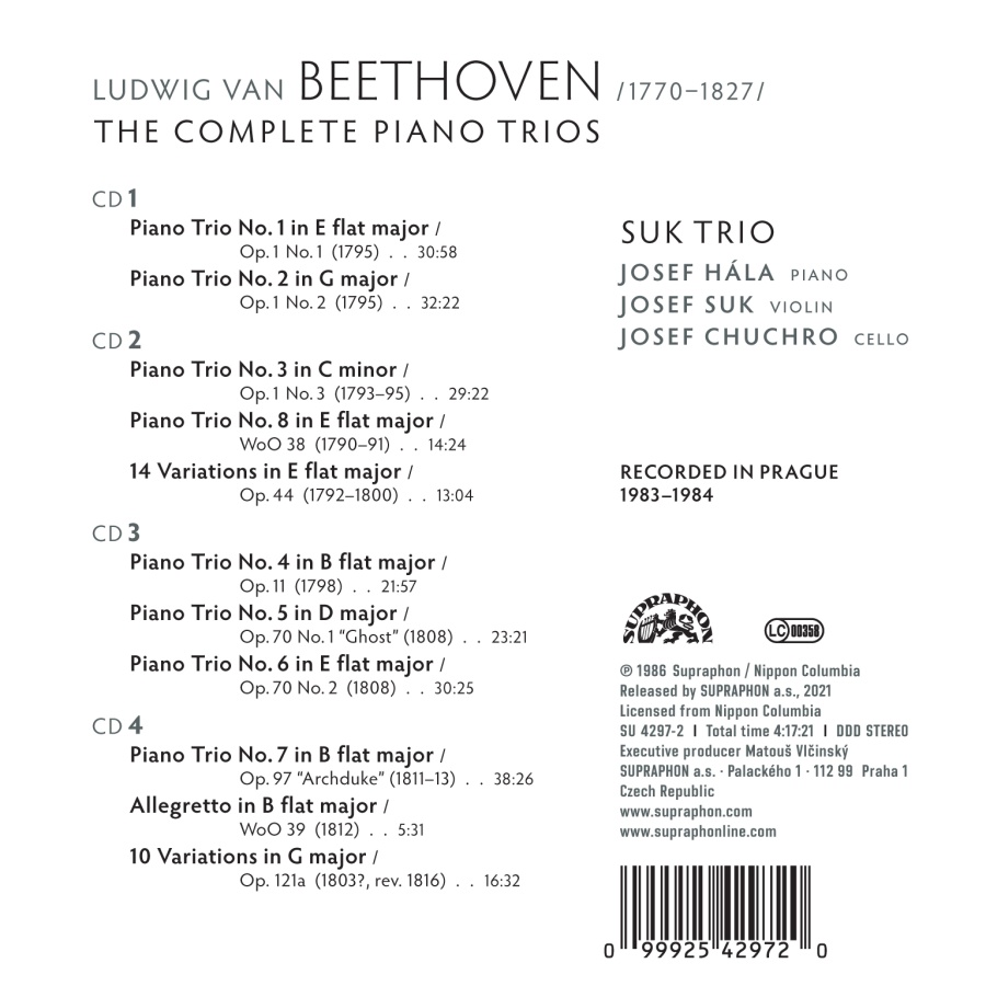 Beethoven: The Complete Piano Trios - slide-1