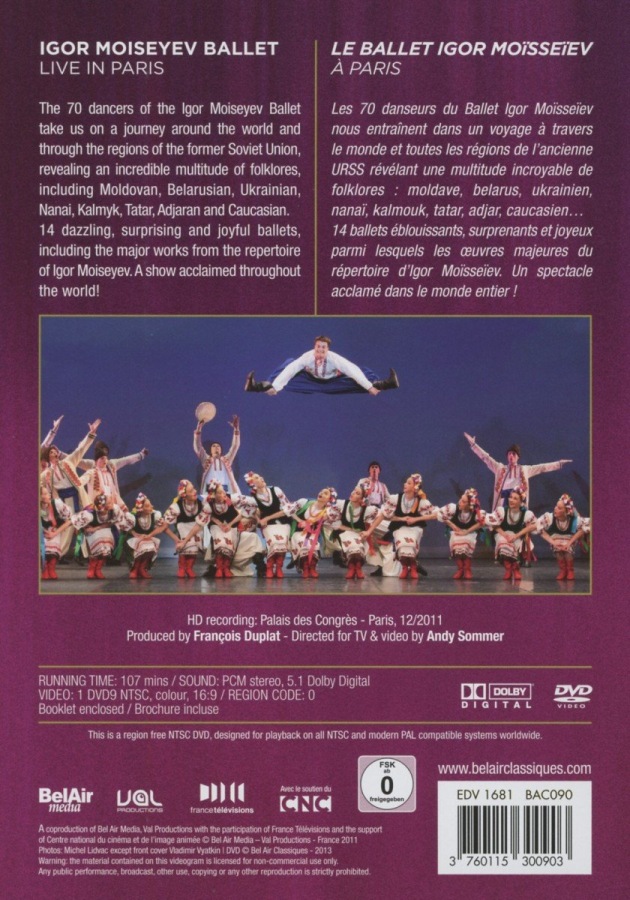 Moiseyev Ballet - Live in Paris - slide-1