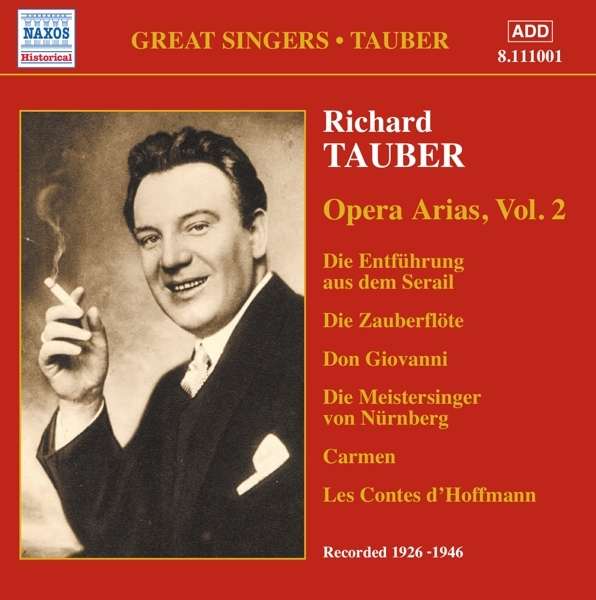 Great Singers - Tauber - Opera Arias, Vol 2