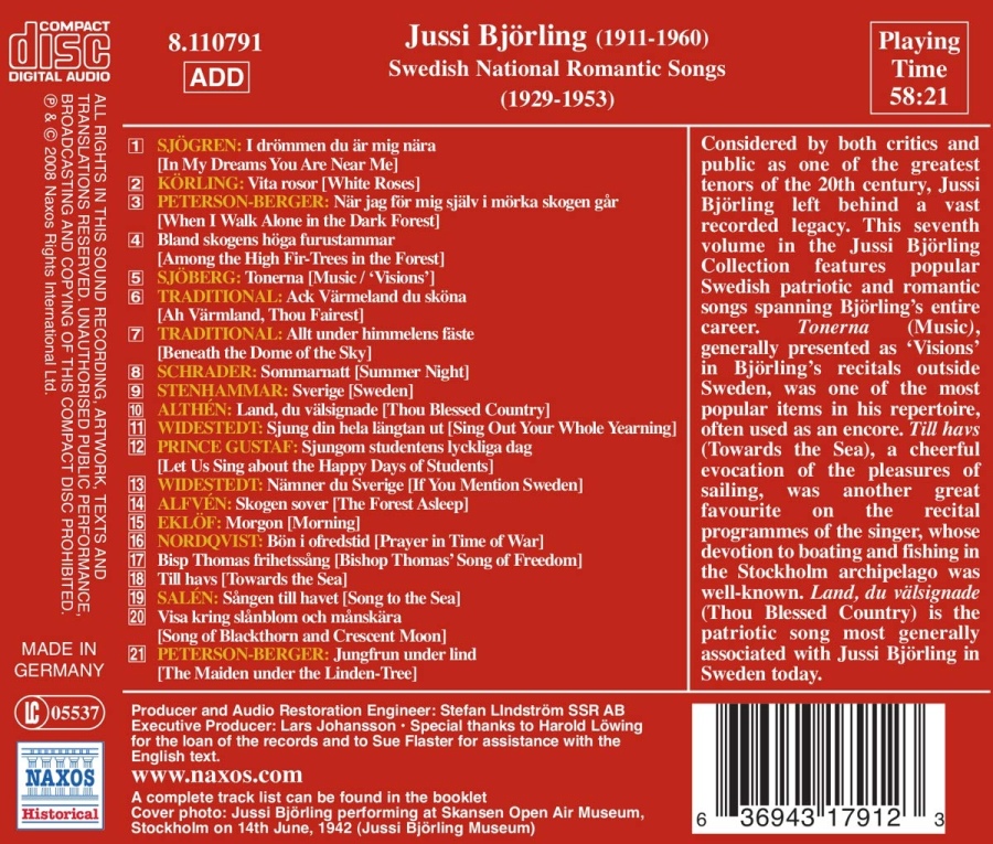 Jussi Björling Collection Vol. 7 - slide-1