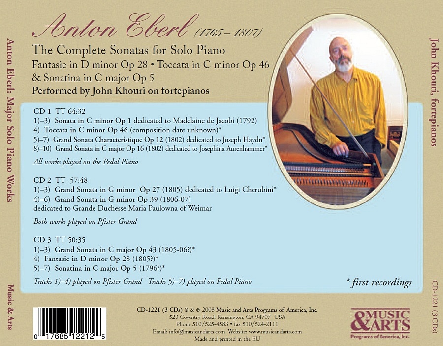 Eberl: The Complete Sonatas for Solo Piano - slide-1