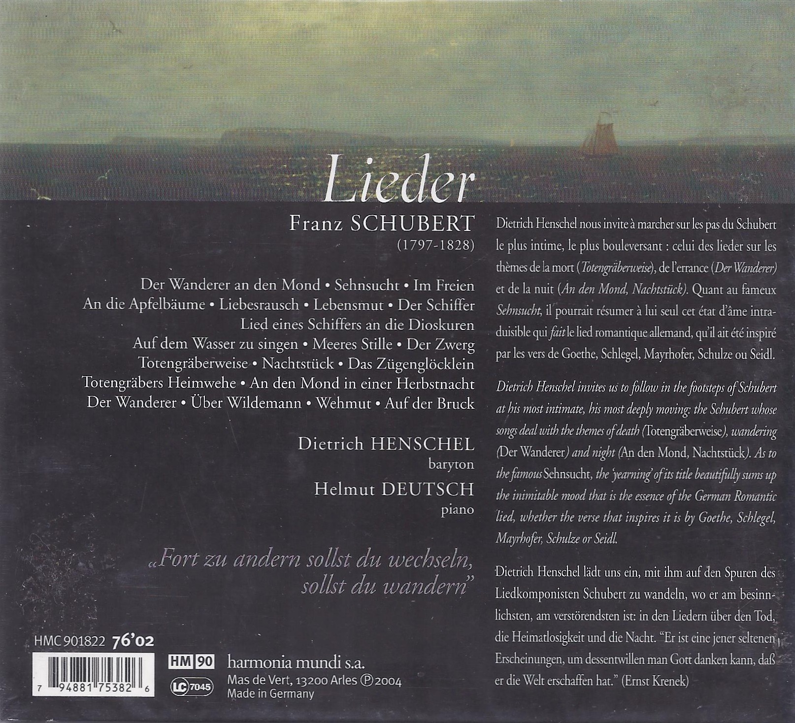 Schubert: Chants nocturnes - slide-1