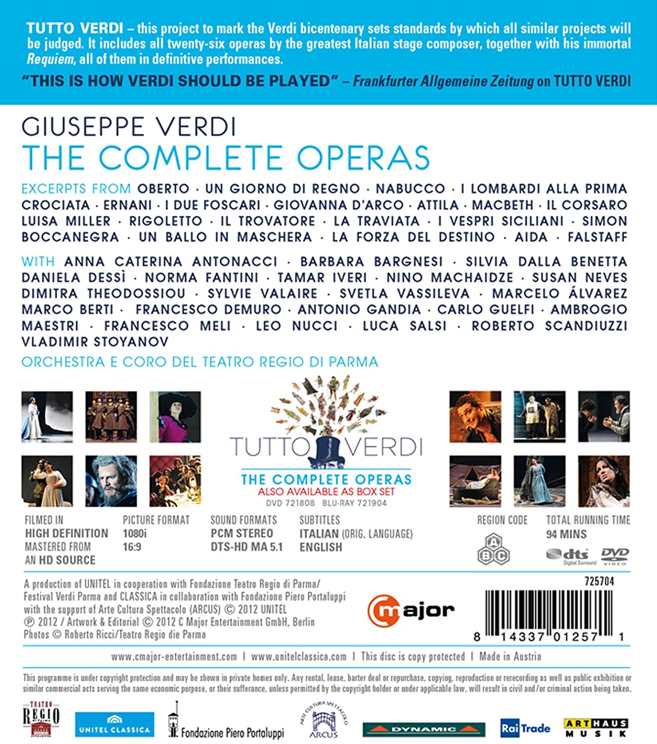 Tutto Verdi Highlights from Aida, La Traviata, Nabucco, Rigoletto - slide-1