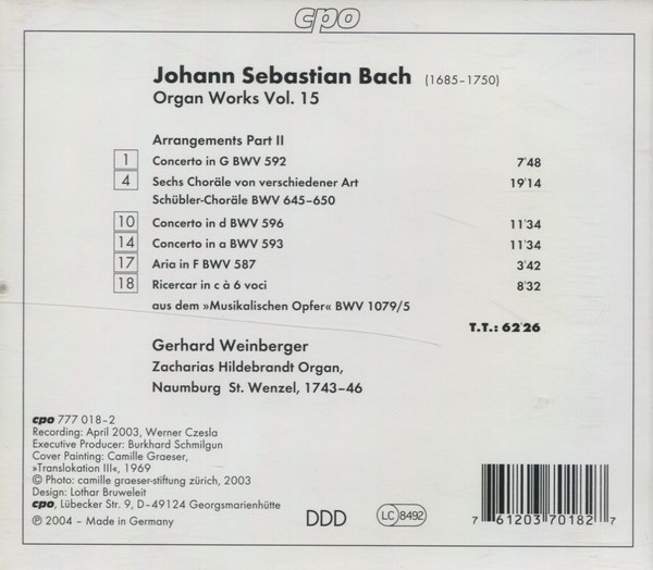 BACH: Organ Works vol.15 - slide-1