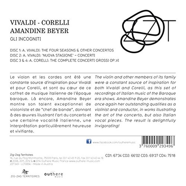 Vivaldi: Les quatre saisons & autres concertos Corelli: Concerti Grossi - slide-1