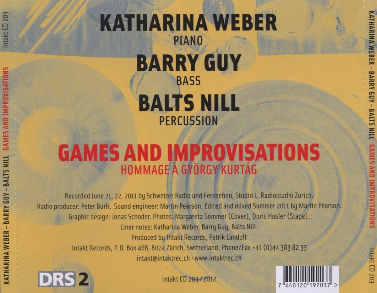 Guy/Weber/Nill: Games and Improvisations - slide-1