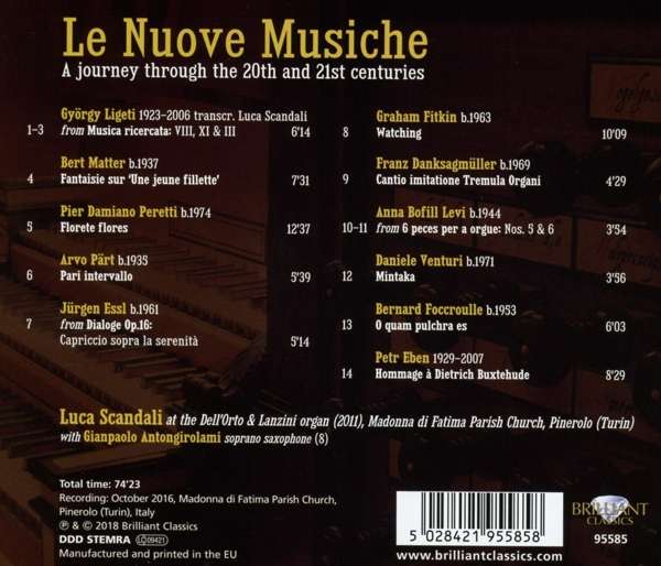 Le Nuove Musiche: A Journey Through the 20th and 21st Centuries - slide-1