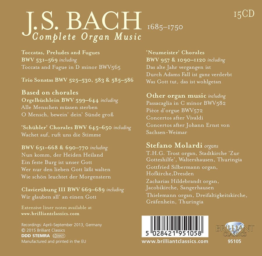 Bach: Complete Organ Music - slide-1