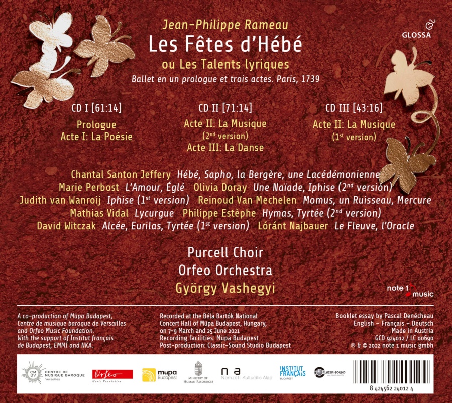Rameau: Les Fetes d'Hebe - slide-1