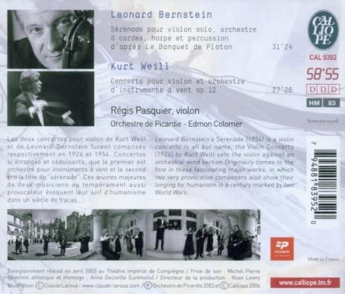 Violin Concerto: Bernstein / Weill - slide-1