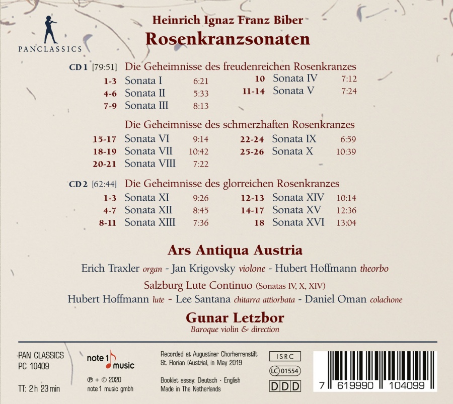 Biber: Rosenkranzsonaten (Sonaty Różańcowe) - slide-1
