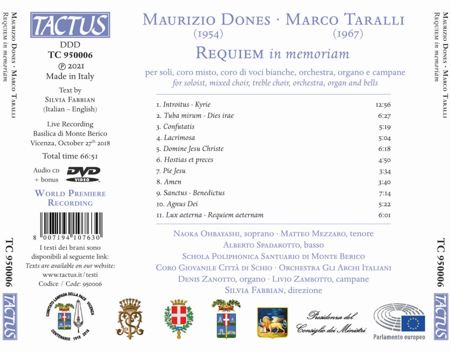 Dones; Taralli: Requiem in memoriam - slide-1