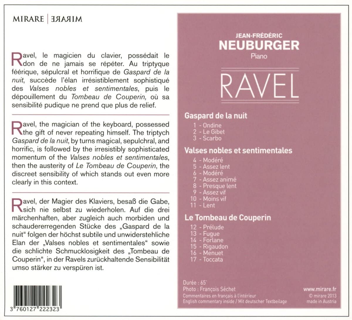 Ravel: Piano Works - slide-1