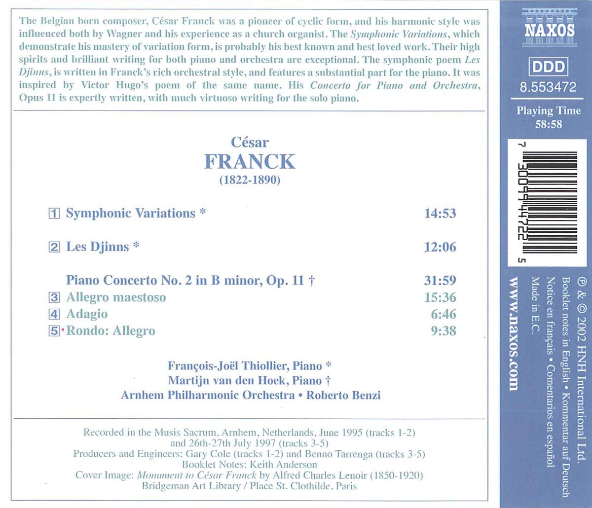 FRANCK: Symphonic Variations - slide-1