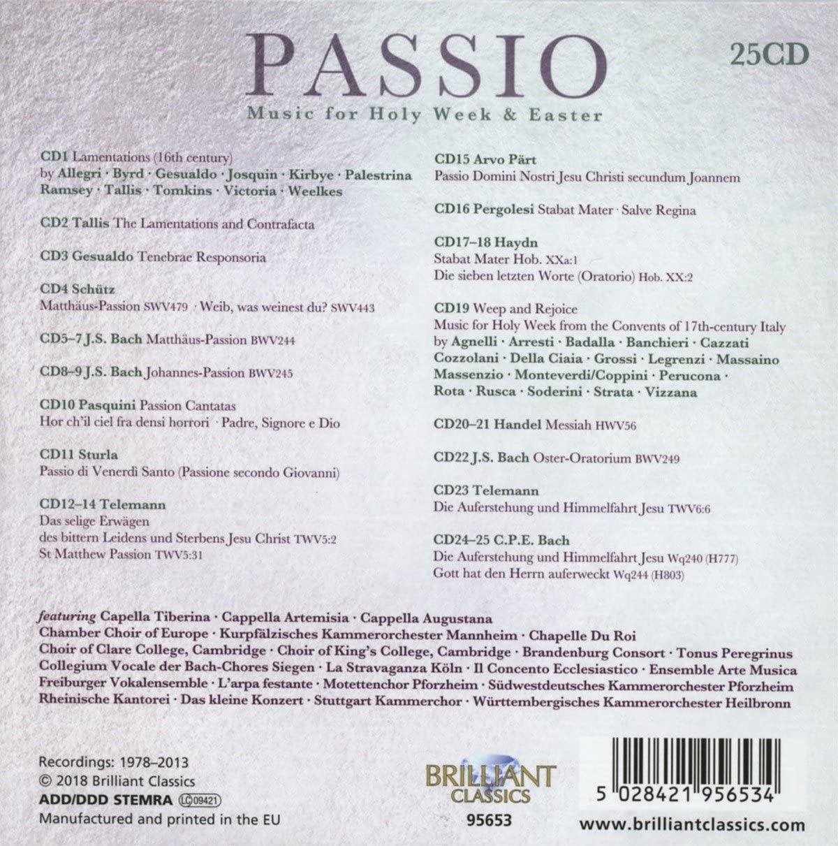 Passio: Music for Holy Week & Easter - slide-1