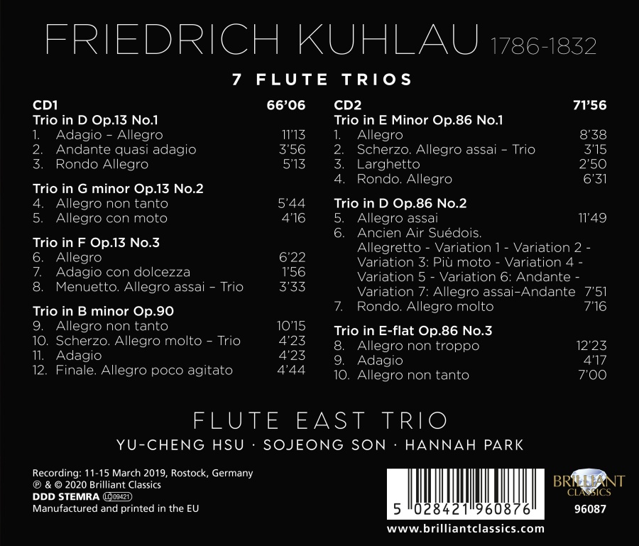 Kuhlau: 7 Flute Trios - slide-1