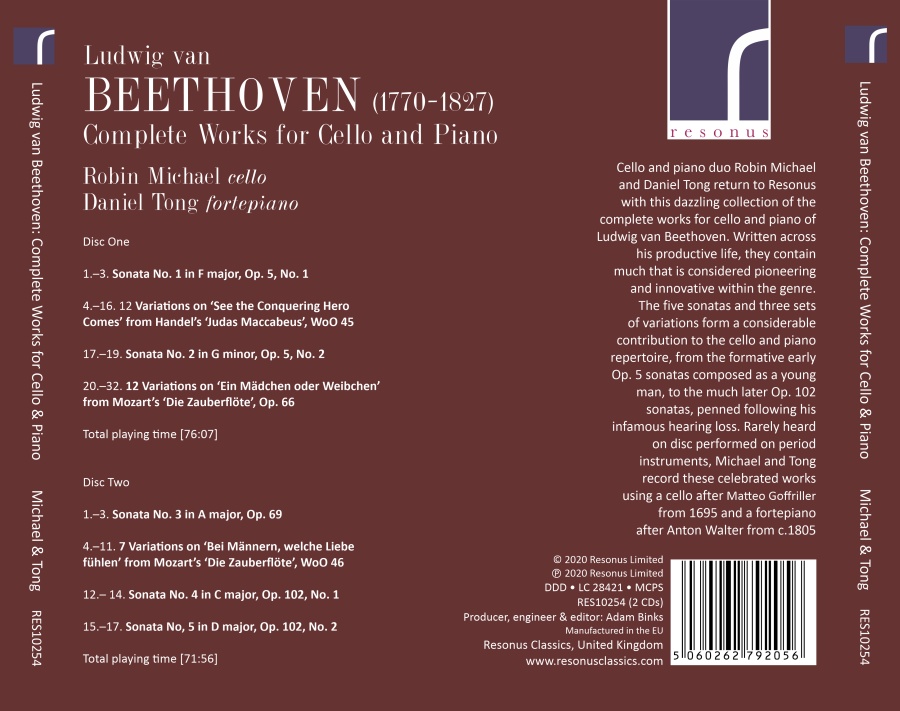 Beethoven: Complete Works for Cello & Piano - slide-1