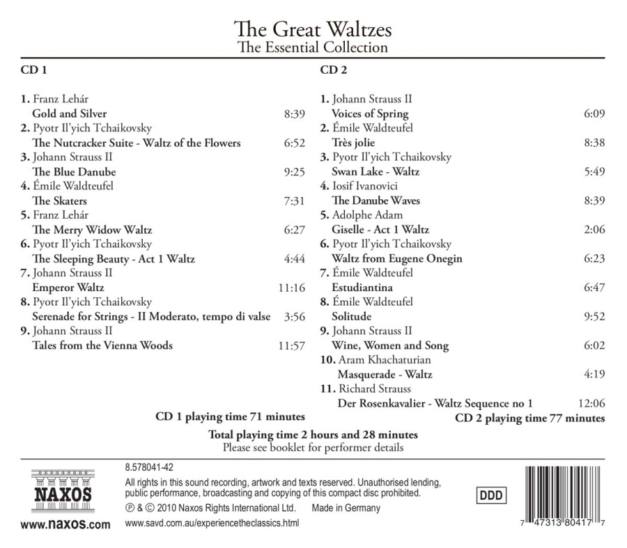 THE GREAT WALTZES - The Essential Collection - slide-1