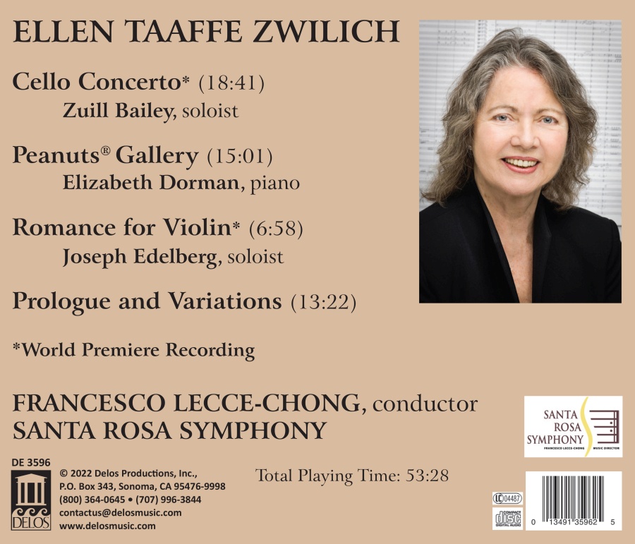 Zwilich: Cello Concerto & Other Works - slide-1