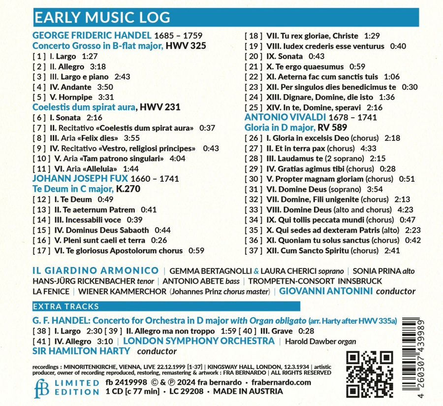 Early Music Log - Il Giardino Armonico - slide-1