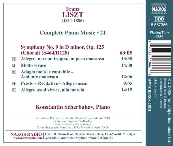 LISZT: Symphony no. 9 - slide-1