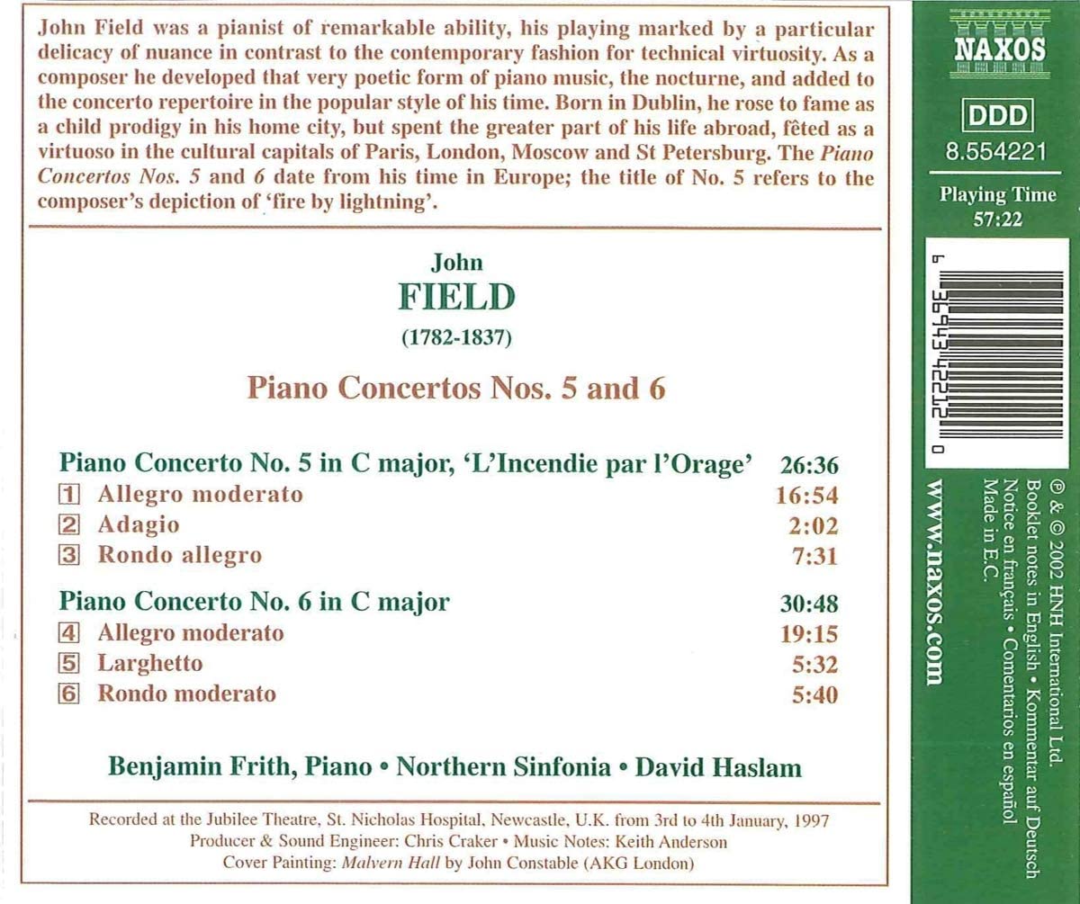 FIELD: Piano Concertos vol. 3 - slide-1