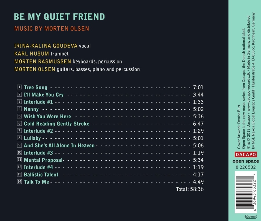 Olsen: Be My Quiet Friend - slide-1