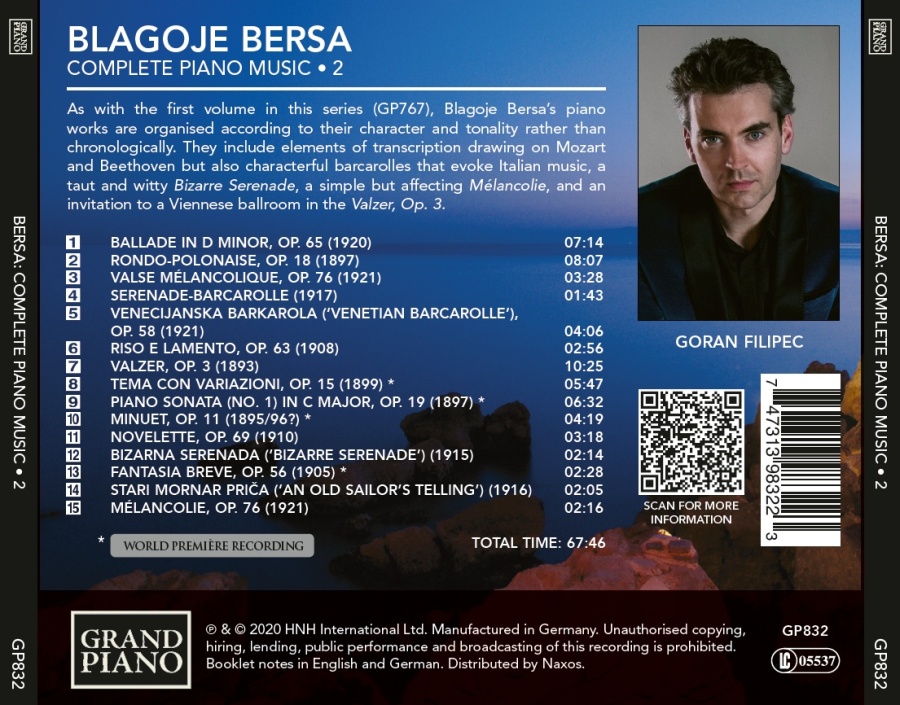 Bersa: Complete Piano Music • 2 - slide-1