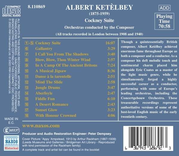Ketelbey: Cockney suite ( 1908 - 40 ) - slide-1