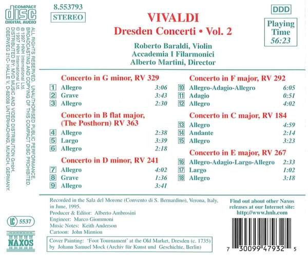 Vivaldi: Dresden Concerti vol. 2 - slide-1