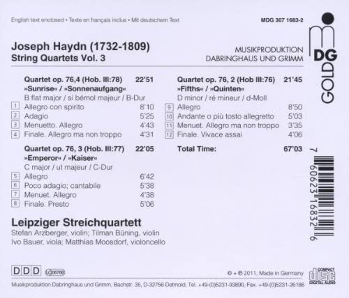 Haydn: String quartets v. 3 - slide-1
