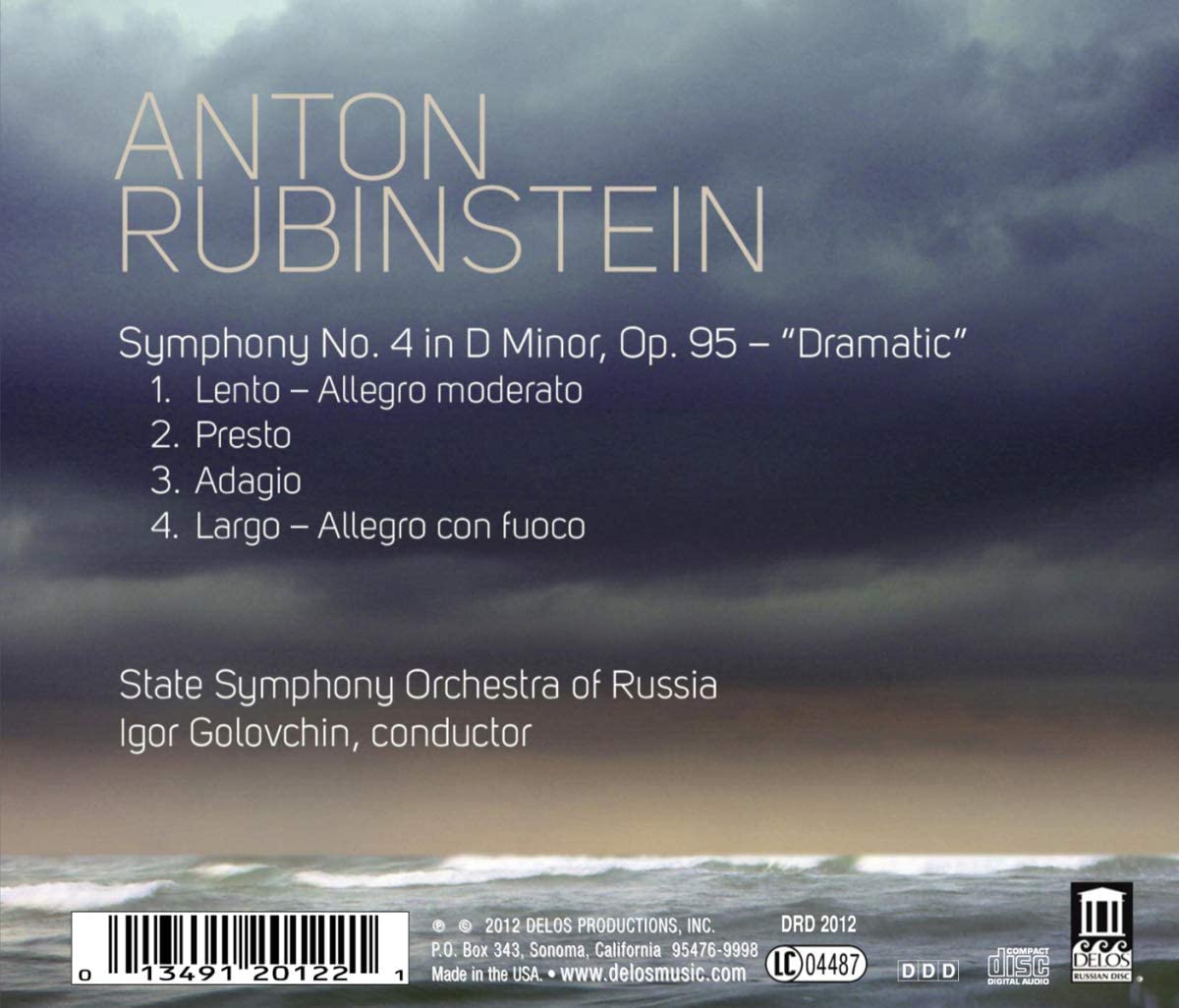 Rubinstein: Symphony No. 4 “Dramatic” - slide-1