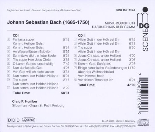 Bach: Leipzig Organ Chorales  (2 SACD) - slide-1