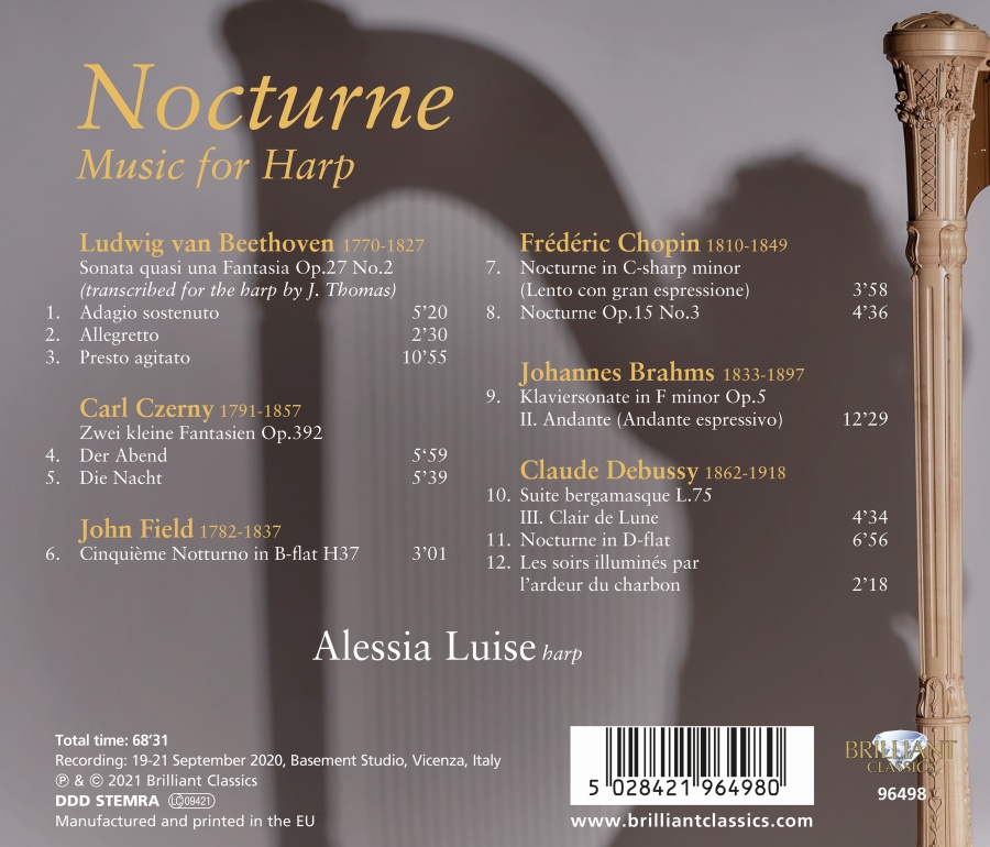 Nocturne - Music for Harp - slide-1
