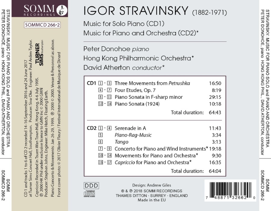 Stravinsky: Music for Solo Piano and Piano and Orchestra - slide-1