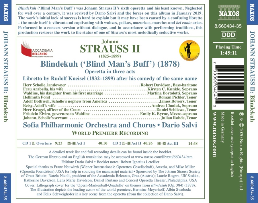 Strauss Johann Jr: Blindekuh - slide-1