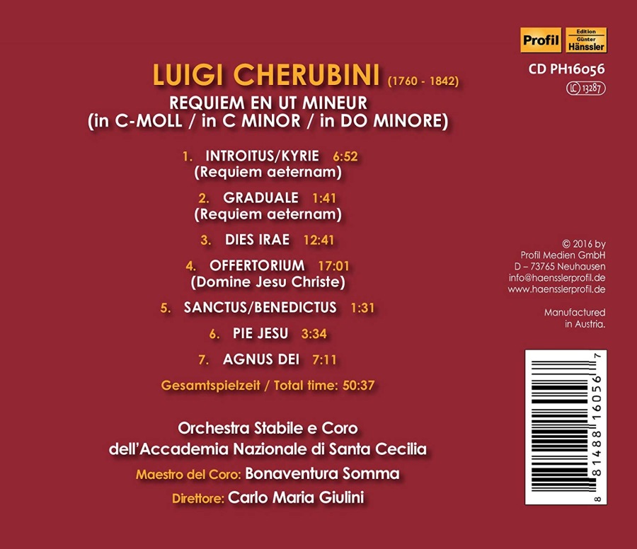 Cherubini: Requiem in C minor - slide-1