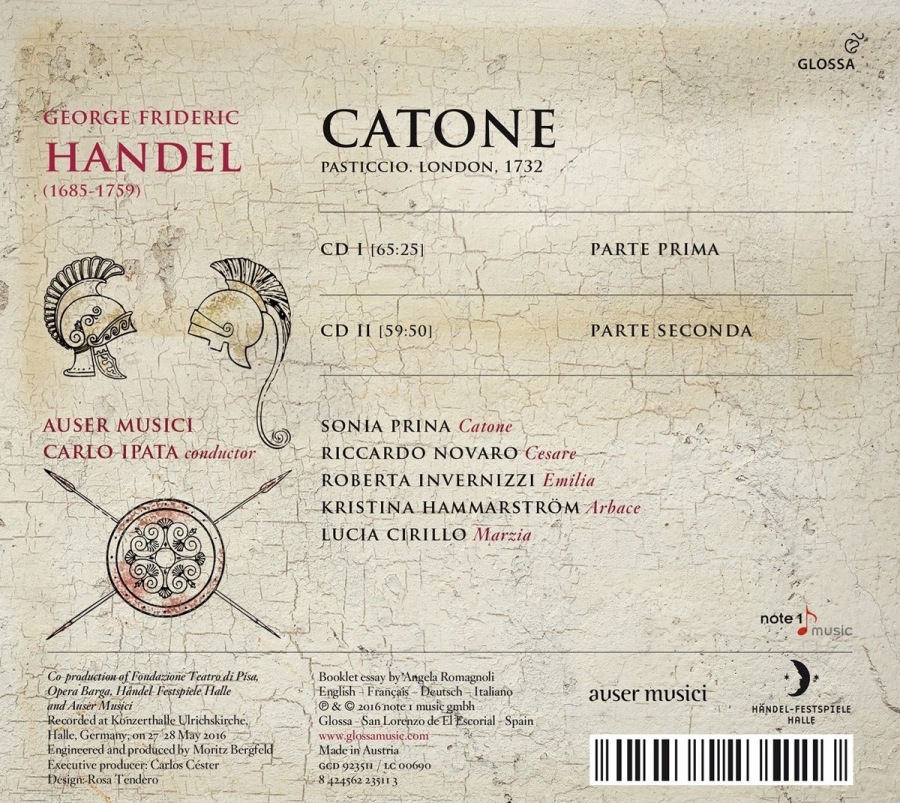 Handel: Catone - slide-1