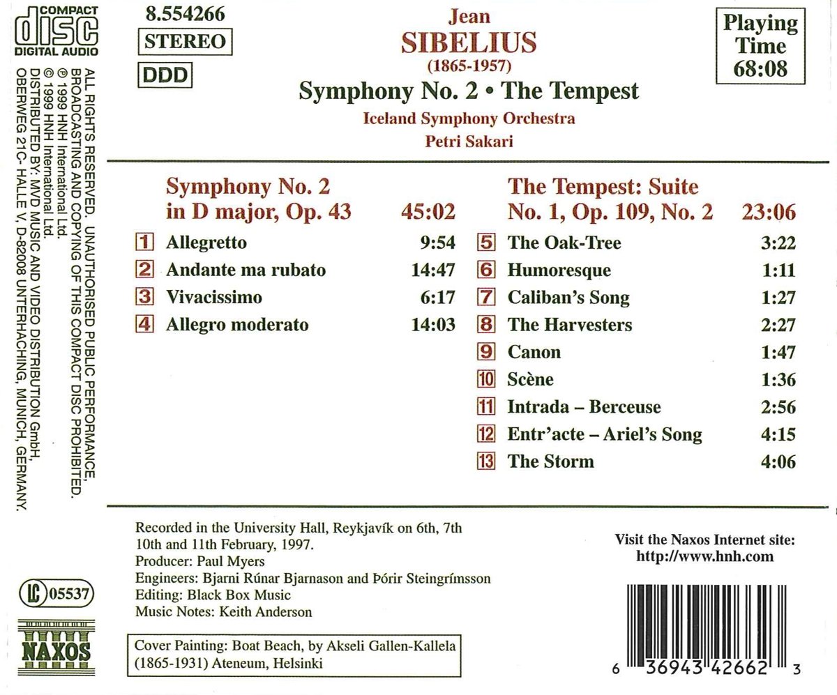SIBELIUS: Symphony no. 2 - slide-1
