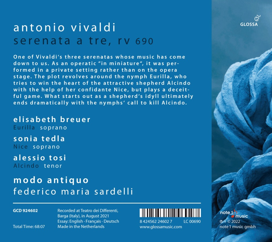 Vivaldi: Serenata a tre, RV 690 - slide-1