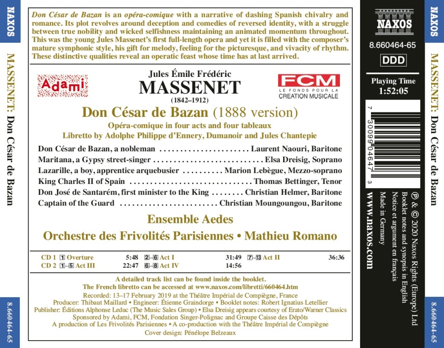 Massenet: Don Cesar de Bazan - slide-1