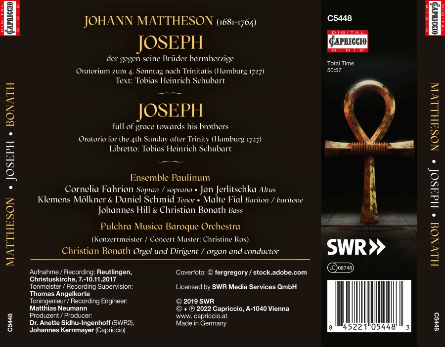 Mattheson: Joseph - slide-1