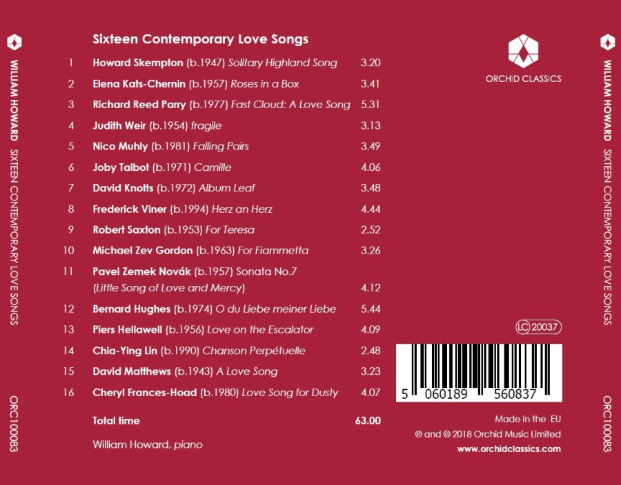 Sixteen Contemporary Love Songs - slide-1