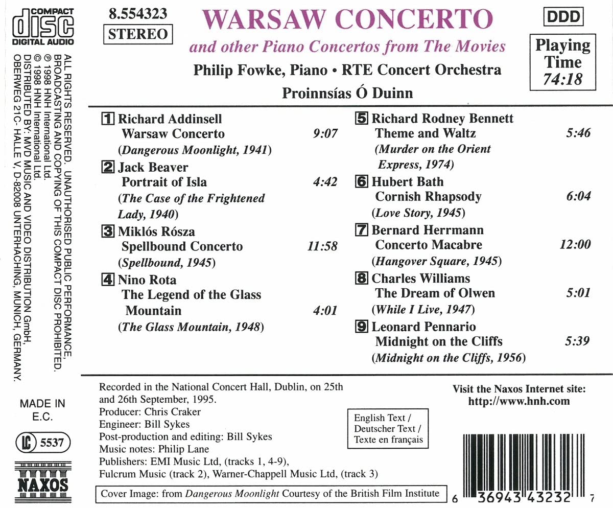 Warsaw Concerto and Other Piano Concertos from the Movies - slide-1
