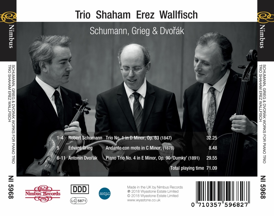 Schumann; Dvorak; Grieg: Works for Piano Trio - slide-1