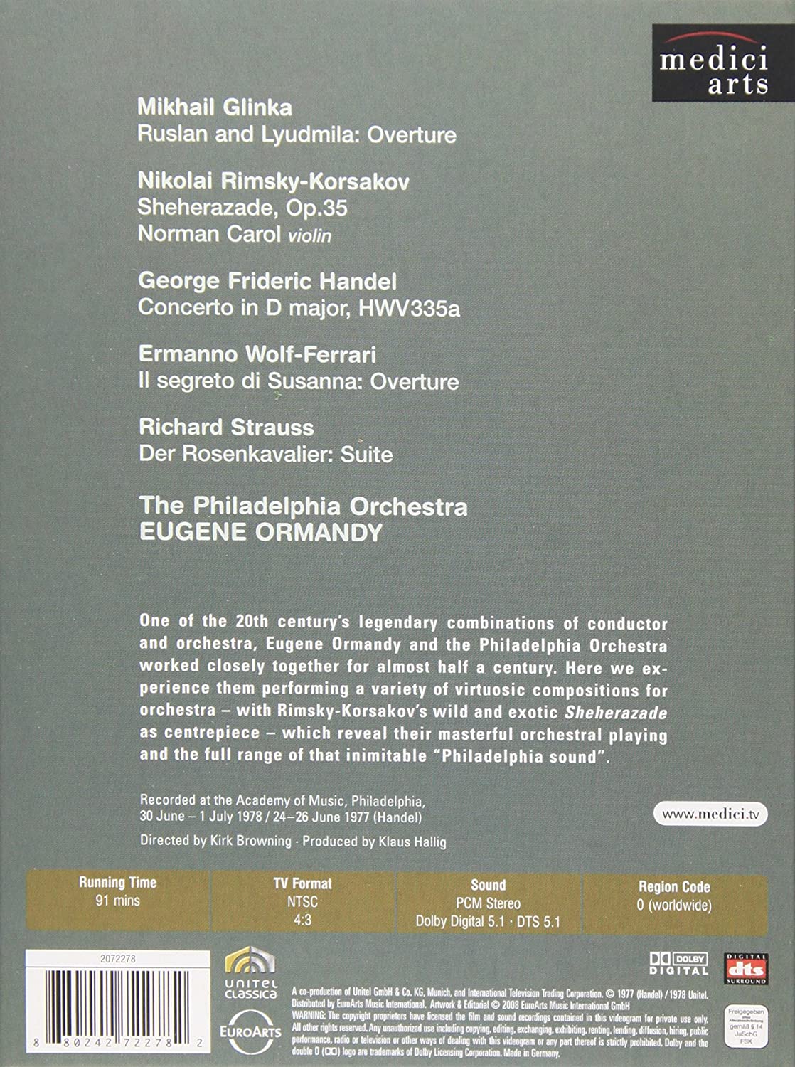 Rimsky-Korsakov Sheherazade and other works - slide-1